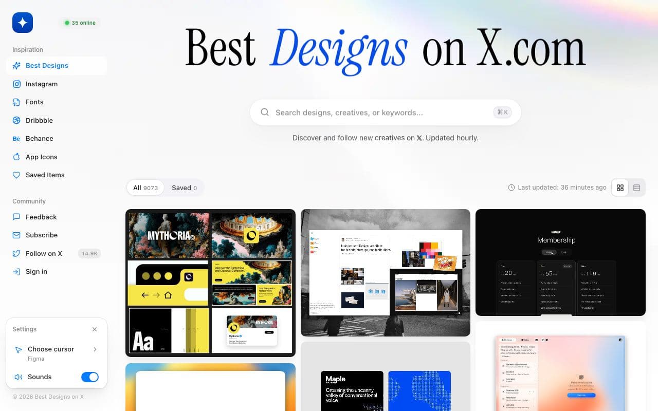 Preview of Best Designs on X